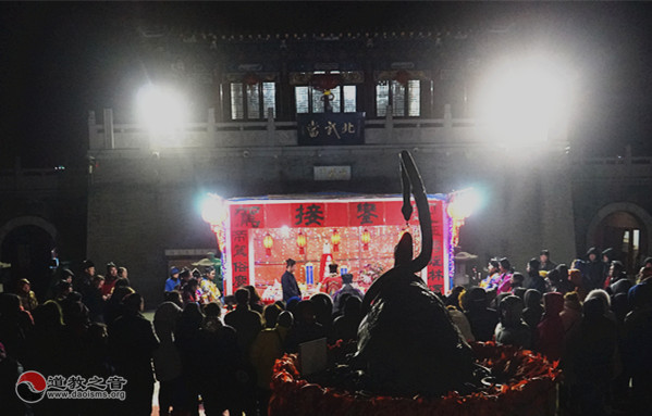 吉林玄帝观举行三圆洞开光和迎銮接驾活动