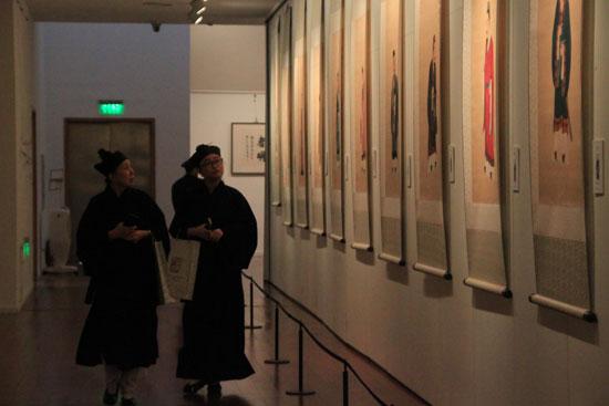 张继禹道长书画展北京开幕