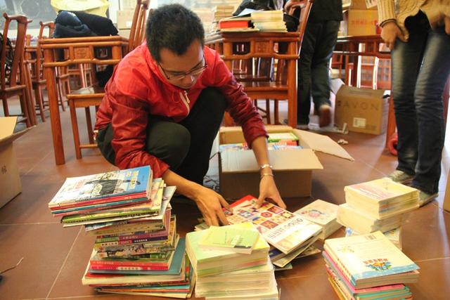 上善义工社为山区留守儿童募集爱心图书