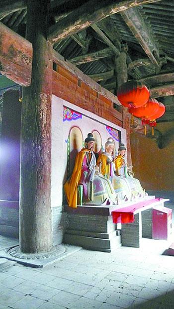 二柱挑大梁 三清观的奇特运思