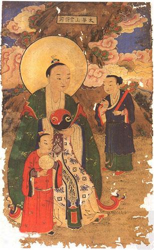 赤精子：执掌阴阳镜 授黄帝“龙跷飞行”之术