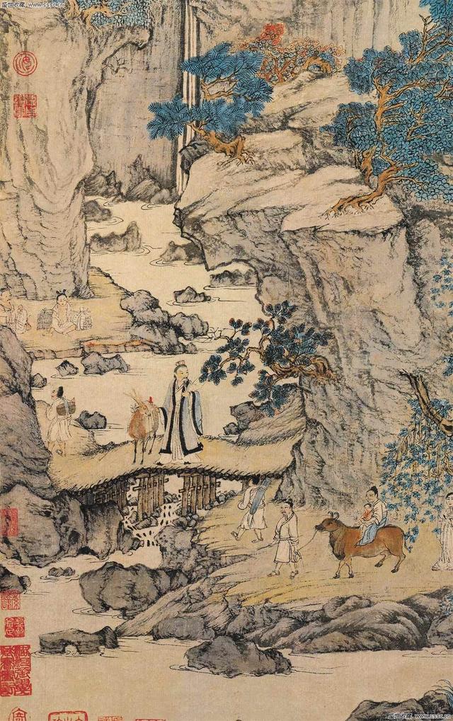 葛洪炼丹《稚川移居图》 4亿天价拍卖