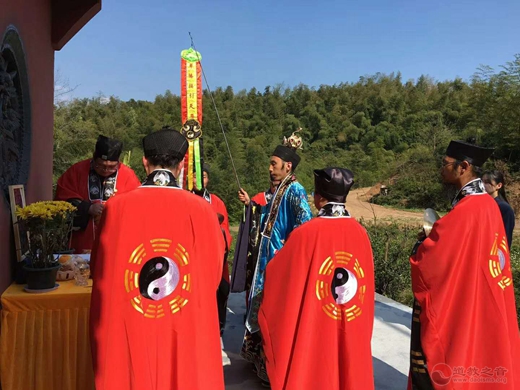 诸暨市白云观举行己亥年清明超度大法会