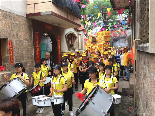 福建霞浦松山天后行宫和台湾新港奉天宫联合举办妈祖巡安活动