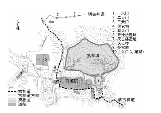准备天梯上大罗:道教建筑形式之阶梯