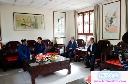 甘肃省委市委各级领导到崆峒山道观指导工作