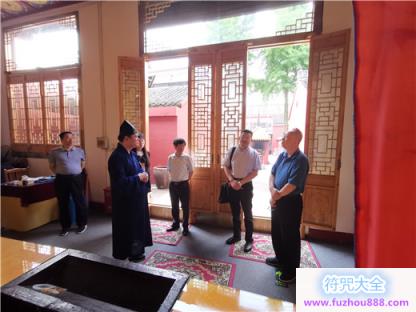 江苏省民宗委携省道协领导督查常州武进区道教活动场所安全工作