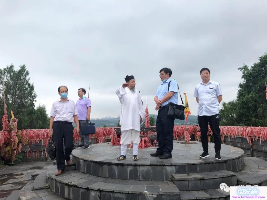 湖北省民宗委民族二处处长到武汉大道观调研