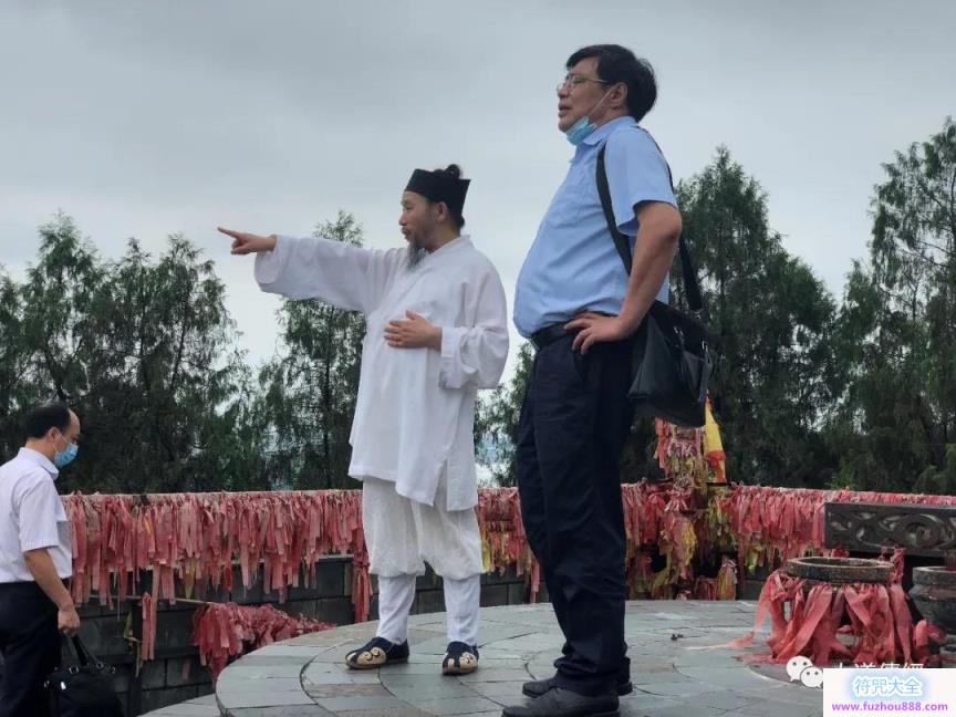 湖北省民宗委民族二处处长到武汉大道观调研