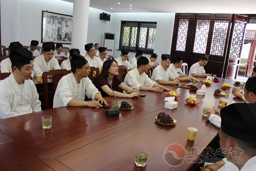 上海道教协会姚树良副会长一行参访苏州玄妙观