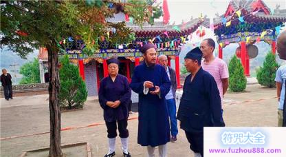 陕西榆林子洲县道协检查天云山道观庙会安全工作