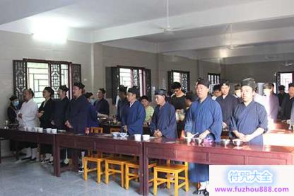 湖北省道教协会己亥年全真派道士冠巾活动在蕲春普阳观举行