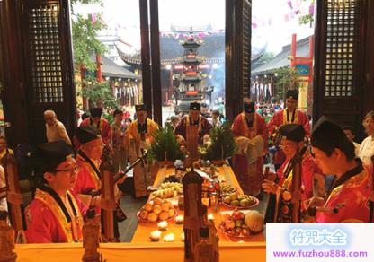 中元节期间 多地道教宫观举办中元节法会