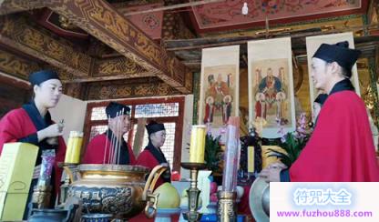 商洛天竺山道院中元节法会