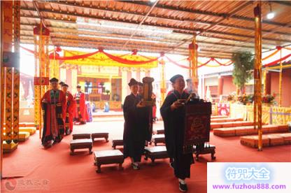 河北省清河玉皇宫举行玉皇殿神像开光法会