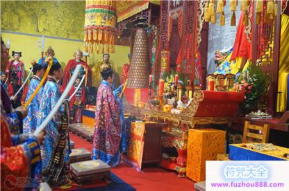 河北省清河玉皇宫举行玉皇殿神像开光法会