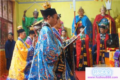 河北省清河玉皇宫举行玉皇殿神像开光法会