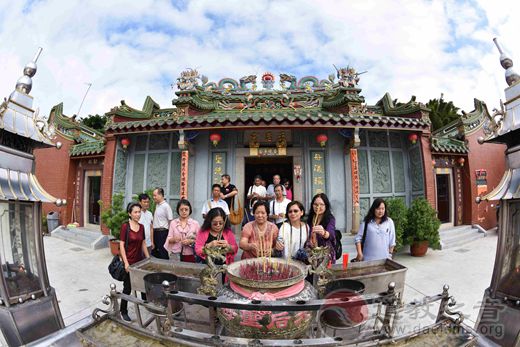 台湾南菁艺术学院组团粤东陆丰朝圣