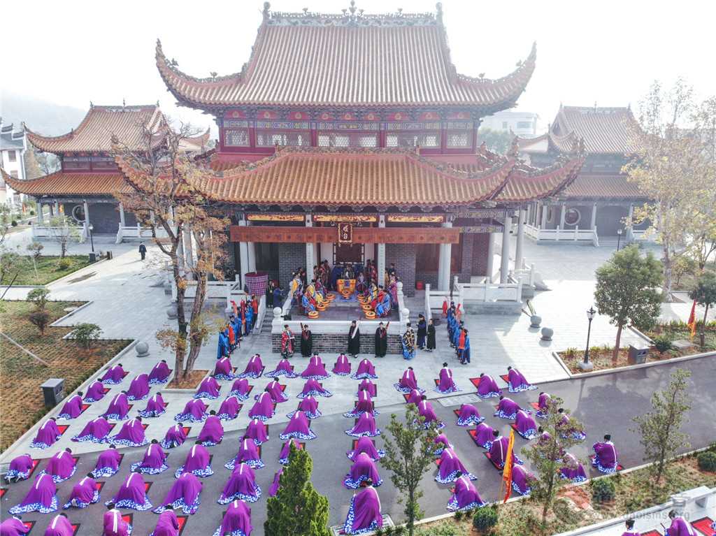 戊戌年南岳衡山道院传戒活动举行给牒送师科仪