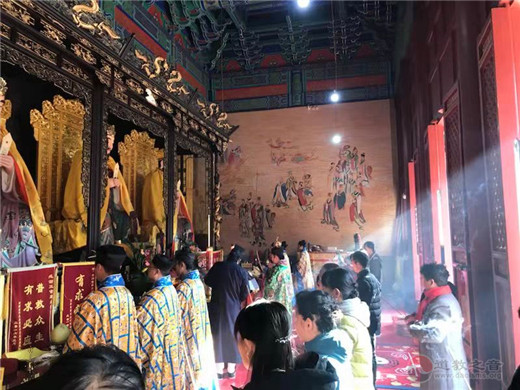 青州市三官庙举办水官大帝圣诞公益祈福法会