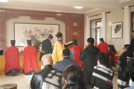 北武当玄帝观举办“三元与赐福赦罪”主题公益讲座