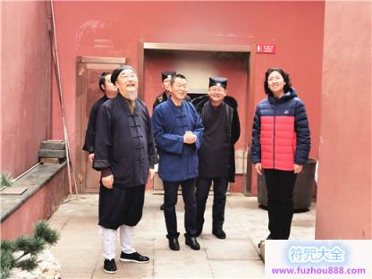 北京市道教协会访问团到上海城隍庙学习调研
