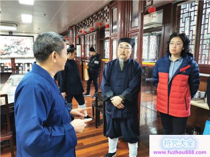 北京市道教协会访问团到上海城隍庙学习调研