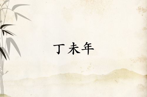 丁未年是哪一年属什么属相
