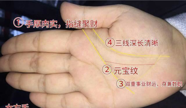 女性大富大贵七种手相